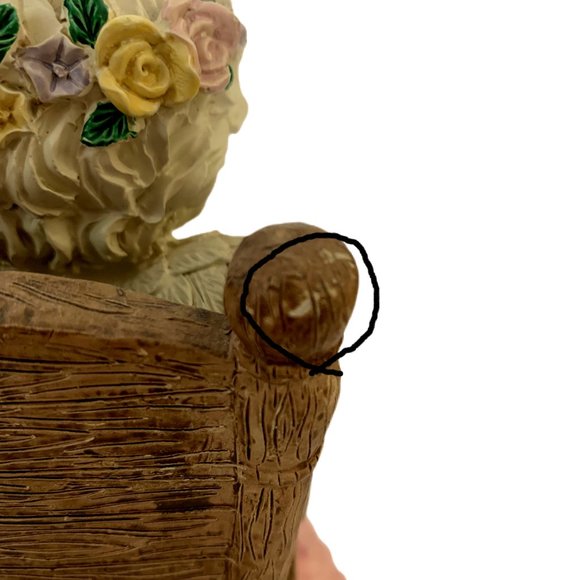 Classic Treasures Musical Figurine Twin Cherubs Plays “It’s a Small World” - Picture 9 of 9